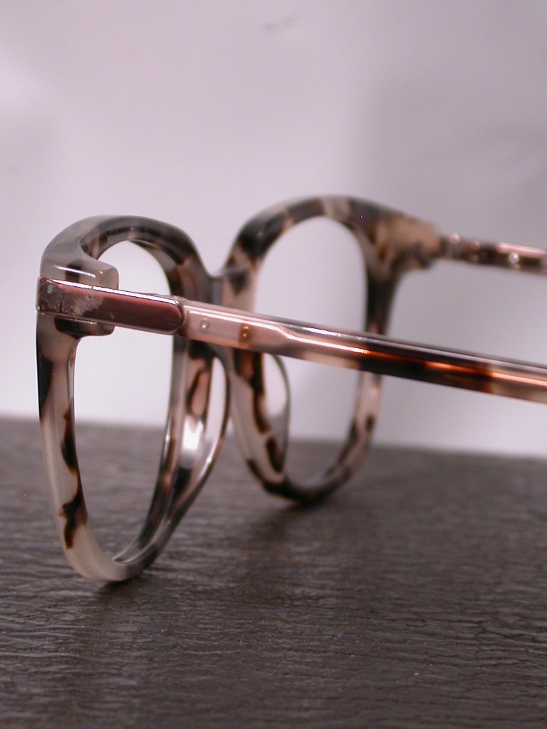Warby Parker Maeve Tortoise Clear Gold Eyeglasses Frames Italy — image 3 of 8